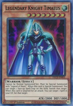 Legendary Knight Timaeus (Green) [DLCS-EN001] Ultra Rare