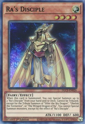 Ra's Disciple (Green) [DLCS-EN026] Ultra Rare