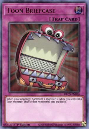 Toon Briefcase (Purple) [DLCS-EN080] Ultra Rare