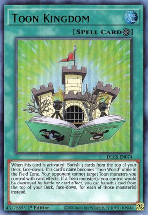 Toon Kingdom (Green) [DLCS-EN074] Ultra Rare