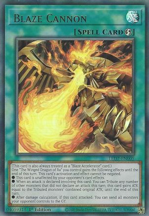 Blaze Cannon [LED7-EN005] Ultra Rare