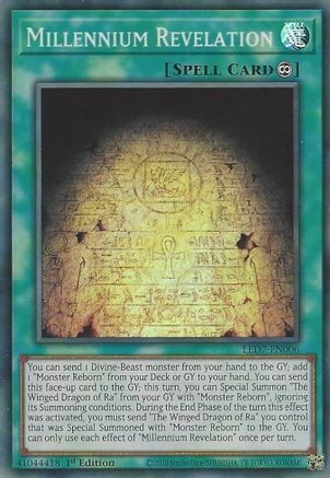Millennium Revelation [LED7-EN006] Super Rare