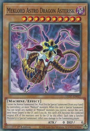 Meklord Astro Dragon Asterisk [LED7-EN027] Common