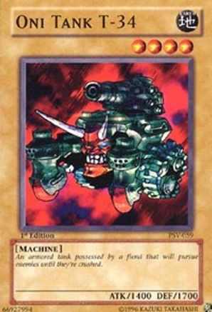 Oni Tank T-34 [PSV-059] Common