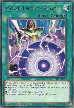 Cyber Energy Shock [LED7-EN034] Rare