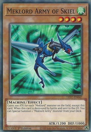 Meklord Army of Skiel [LED7-EN047] Common