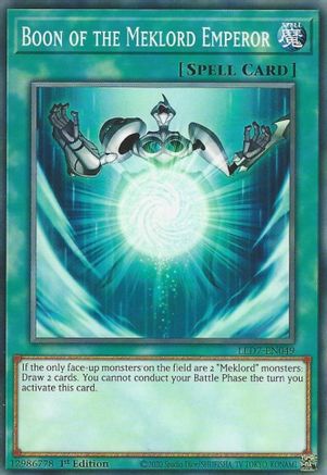 Boon of the Meklord Emperor [LED7-EN049] Common