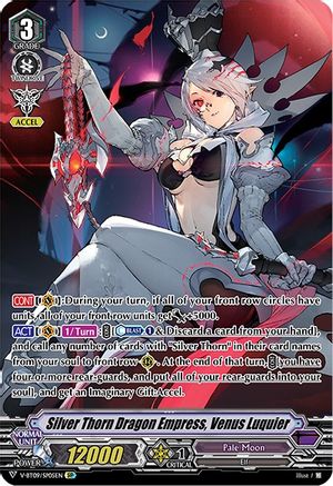 Silver Thorn Dragon Empress, Venus Luquier (V-BT09/SP05EN) [Butterfly d'Moonlight]