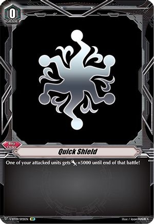 Quick Shield (Pale Moon) (V-BT09/SP21EN) [Butterfly d'Moonlight]