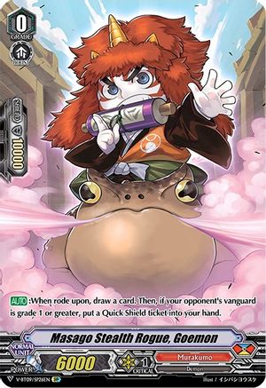 Masago Stealth Rogue, Goemon (V-BT09/SP26EN) [Butterfly d'Moonlight]