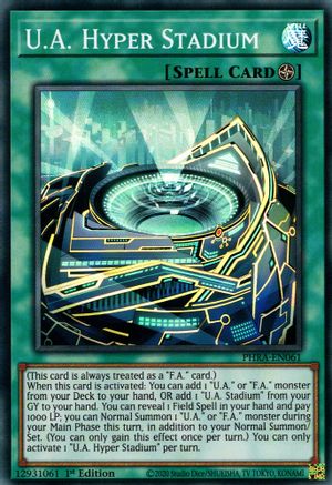 U.A. Hyper Stadium [PHRA-EN061] Super Rare