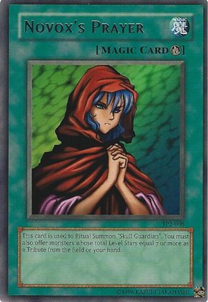 Novox's Prayer [TP2-008] Rare