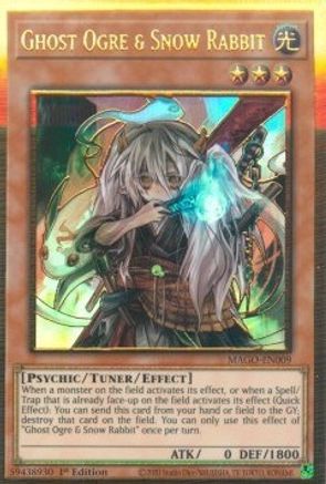 Ghost Ogre & Snow Rabbit [MAGO-EN009] Gold Rare
