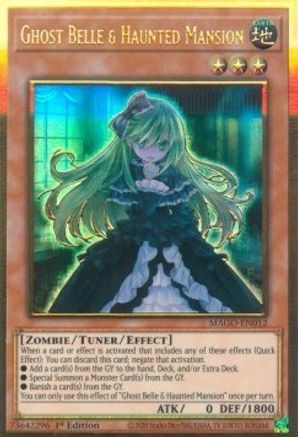 Ghost Belle & Haunted Mansion [MAGO-EN012] Gold Rare