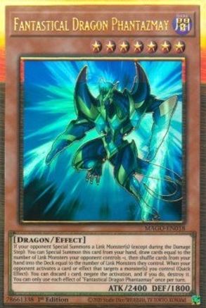 Fantastical Dragon Phantazmay (Alternate Art) [MAGO-EN018] Gold Rare