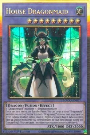 House Dragonmaid [MAGO-EN027] Gold Rare
