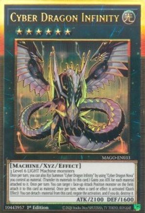 Cyber Dragon Infinity [MAGO-EN033] Gold Rare