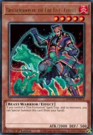 Brotherhood of the Fire Fist - Coyote [MAGO-EN072] Rare