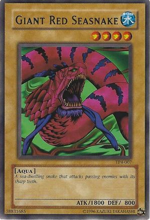 Giant Red Seasnake [TP4-007] Rare