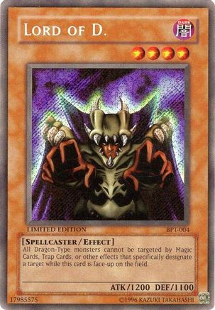 Lord of D. [BPT-004] Secret Rare
