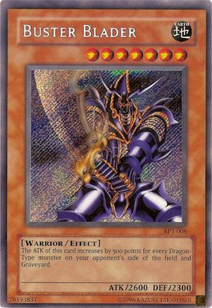 Buster Blader [BPT-008] Secret Rare