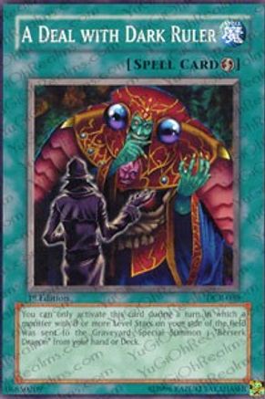 A Deal with Dark Ruler [DCR-030] Common