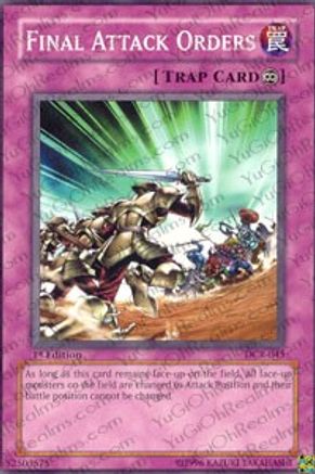 Final Attack Orders [DCR-045] Common