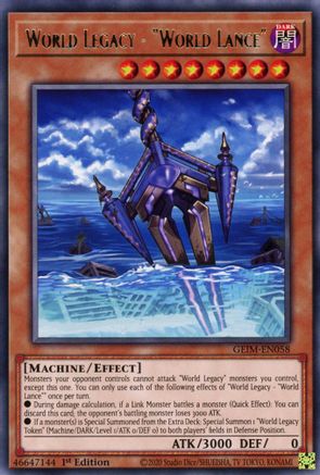 World Legacy - "World Lance" [GEIM-EN058] Rare