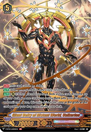 Giant Deity of Distant World, Valkerion (V-BT12/ASR01EN) [Divine Lightning Radiance]