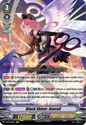 Black Shiver, Gavrail (V-BT12/001EN) [Divine Lightning Radiance]