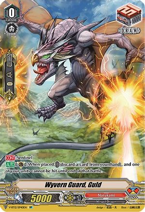 Wyvern Guard, Guld (V-BT12/SP40EN) [Divine Lightning Radiance]