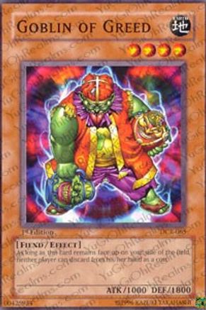 Goblin of Greed [DCR-065] Common