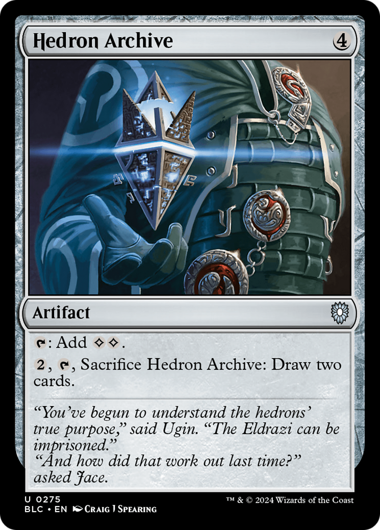 Hedron Archive [Bloomburrow Commander]
