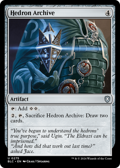 Hedron Archive [Bloomburrow Commander]