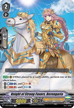 Knight of Strong Favors, Berengaria (V-BT12/036EN) [Divine Lightning Radiance]
