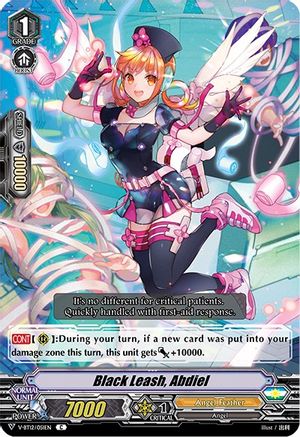 Black Leash, Abdiel (V-BT12/051EN) [Divine Lightning Radiance]