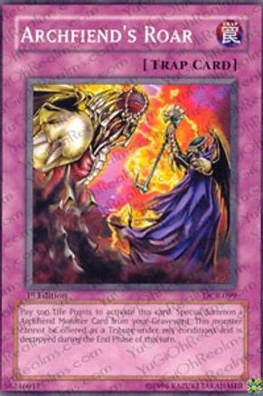 Archfiend's Roar [DCR-099] Common