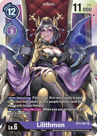 Lilithmon [BT3-091] [Release Special Booster Ver.1.0]