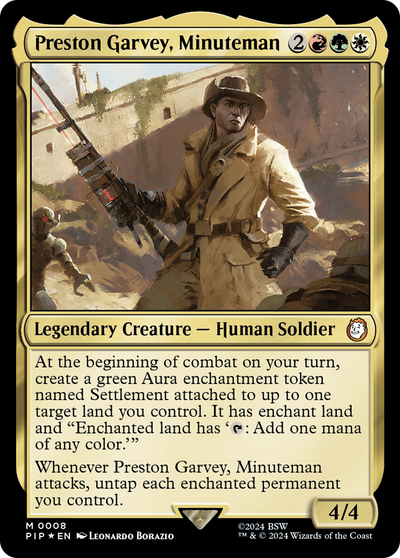 Preston Garvey, Minuteman [Fallout]