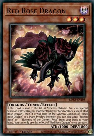 Red Rose Dragon [LDS2-EN108] Ultra Rare