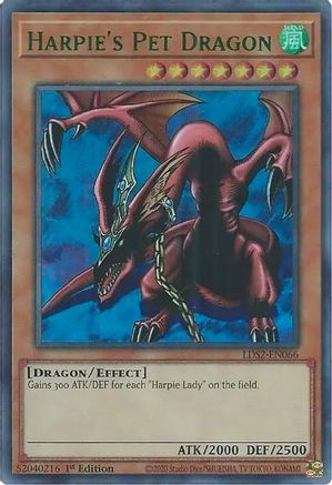 Harpie's Pet Dragon (Green) [LDS2-EN066] Ultra Rare