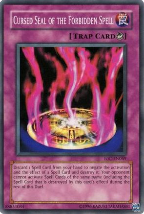 Cursed Seal of the Forbidden Spell [IOC-049] Common