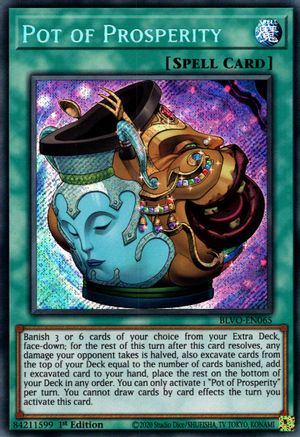 Pot of Prosperity [BLVO-EN065] Secret Rare (US Print)
