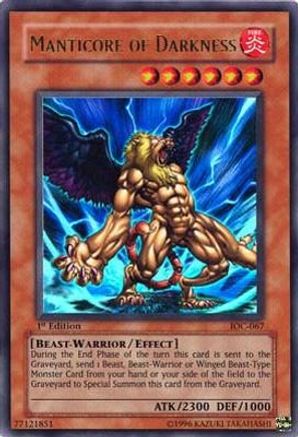 Manticore of Darkness [IOC-067] Ultra Rare