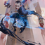 Kaito, Dancing Shadow // Kaito, Dancing Shadow (AONE-048) - Phyrexia: All Will Be One Art Series (Borderless) Foil
