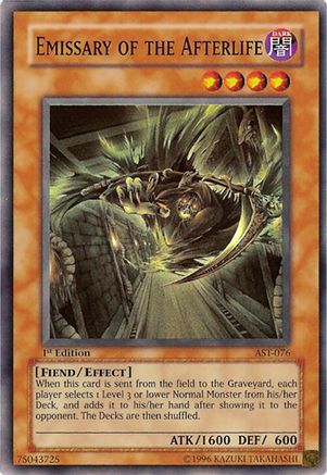 Emissary of the Afterlife [AST-076] Super Rare