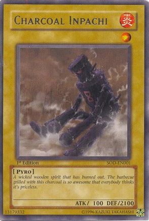 Charcoal Inpachi [SOD-EN001] Rare