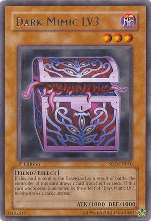 Dark Mimic LV3 [SOD-EN010] Rare