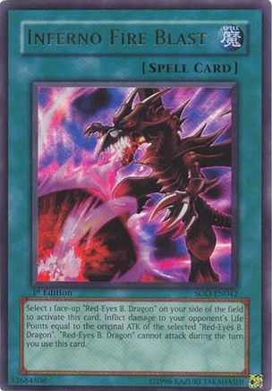 Inferno Fire Blast [SOD-EN042] Ultra Rare