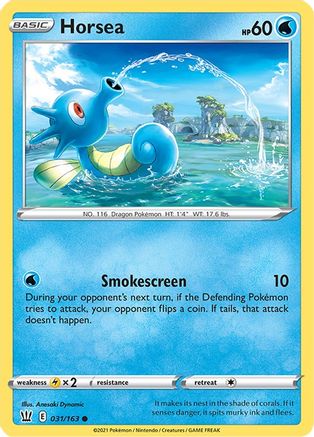 Horsea (031/163) [Sword & Shield: Battle Styles]
